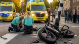 Ernstig ongeluk met fatbike op kruising in Haarlem: bestuurder zwaargewond