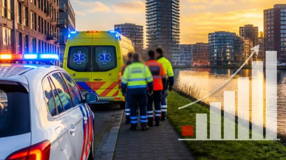 Almere: meldingen van verwarde personen licht gedaald in eerste helft van het jaar