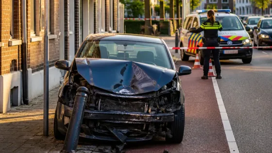 Auto zwaar beschadigd na eenzijdig ongeval in Maastricht: wat we weten en waarom het telt