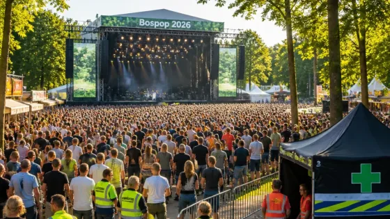 Bospop 2026 in Weert: drie zonovergoten dagen met rock, blues en topacts
