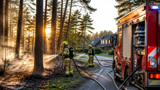 Brand in Apeldoorns bos en barbecuevuur in Nijmegen; reeks 112-meldingen in Gelderland