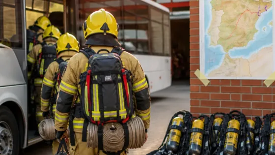 Brandweerman uit Roermond naar Catalonië om te helpen bij natuurbranden