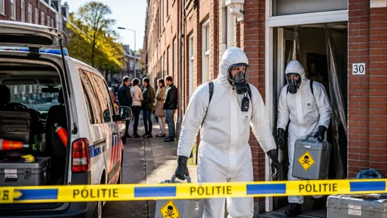 Drugslab ontdekt in woonhuis Den Haag; vier aanhoudingen en ontruimingen