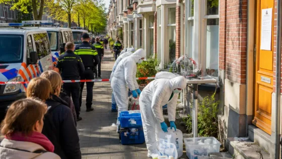 Drugslab ontmanteld in Den Haag: vier personen aangehouden, buurt ontruimd