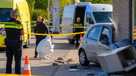 Ernstig ongeluk bij Shell-tankstation in Wijchen: voetganger zwaar gewond