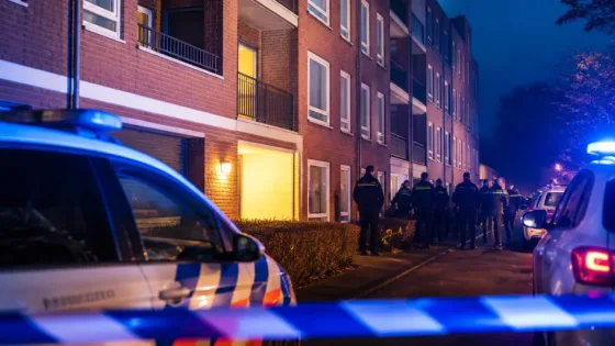 Grote politieactie in centrum Barneveld leidt tot arrestatie bij appartementencomplex