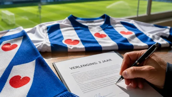 Heerenveen verlengt met middenveldster Nassette: twee extra jaren zekerheid