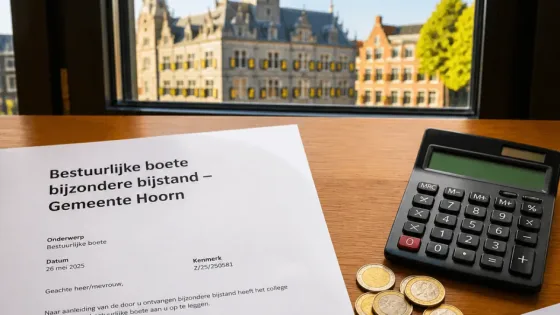 Hoorn legt nieuw boetekader bijzondere bijstand vast: duidelijke regels en drempels