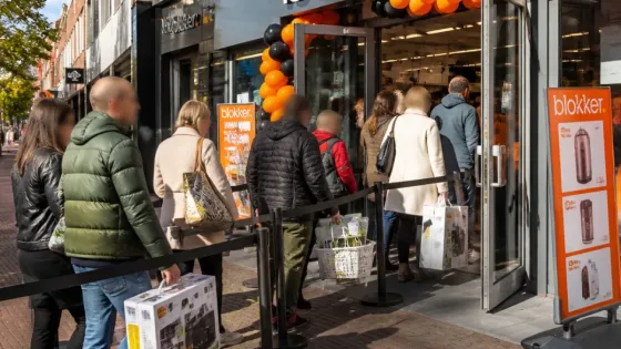 Kerkrade massaal naar heropende Blokker met opgefrist assortiment