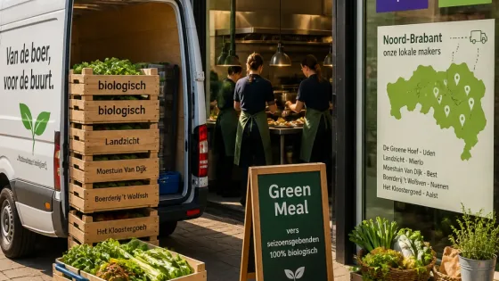 Kwartiermakers bioregio's in Brabant scheppen koppelingen tussen producenten, winkels en catering