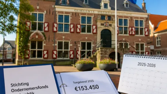 Medemblik stelt miljoenenkader vast voor Ondernemersfonds: bijdragen voor 2025 en 2026 bekrachtigd