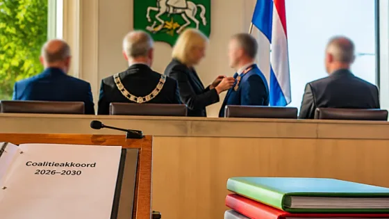 Nieuw college in Ridderkerk geïnstalleerd: samenstelling en portefeuilleverdeling bekend