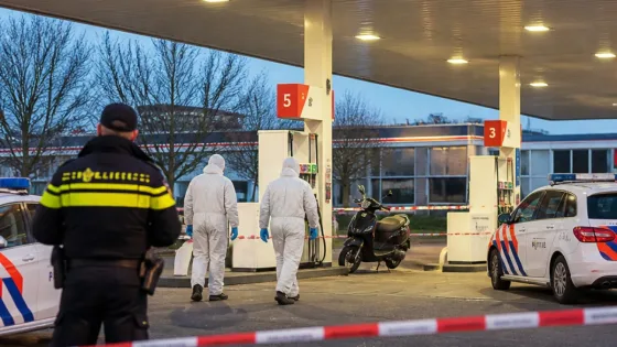 Overval op Total-tankstation zorgt voor politieonderzoek in Beverwijk