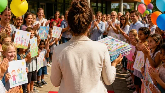 Papendrecht: juf Cora neemt na bijna 47 jaar afscheid van CKC Prins Floris