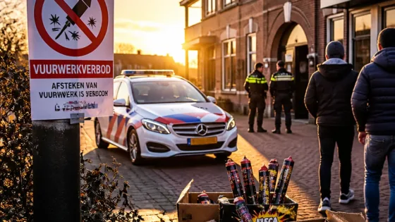 Politie Zeeland-West-Brabant zet hoop op vuurwerkverbod om explosies en aanslagen terug te dringen