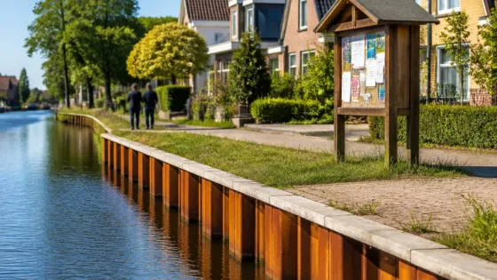Provincie trekt 150.000 euro uit om wonen langs kanaal Almelo–de Haandrik te verbeteren