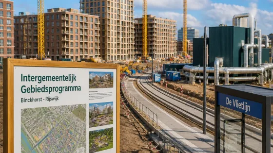 Rijswijk betrokken bij plan voor 7.500–8.000 woningen en nieuwe warmtecentrale in Binckhorst