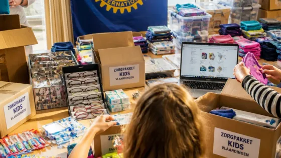 Rotary-actie in Vlaardingen richt zich op kinderen in verzorgingsarmoede