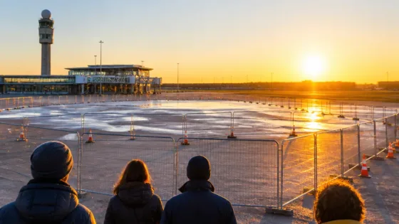 Rotterdam: Schaatsbaan krijgt mogelijk nieuwe plek bij Rotterdam The Hague Airport