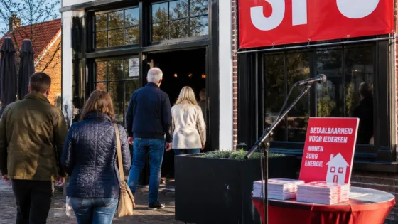 SP-leider Jimmy Dijk spreekt in Hardenberg over betaalbaarheid: bijeenkomst op 25 juli