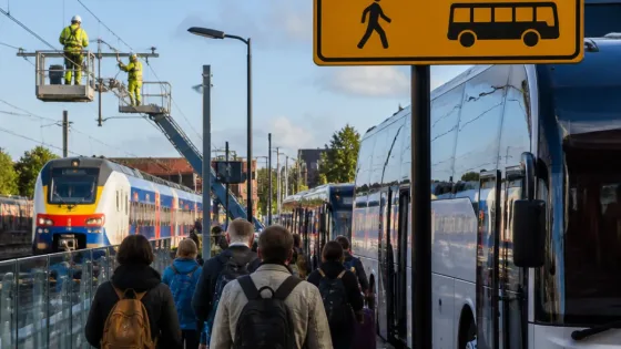 Storingen op Merwedelingelijn verstoren treinverkeer rond Dordrecht