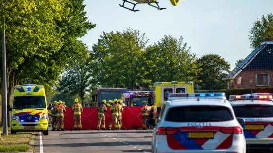 Verkeersruzie op Oranjelaan escaleert: reanimatie en arrestatie in Harderwijk