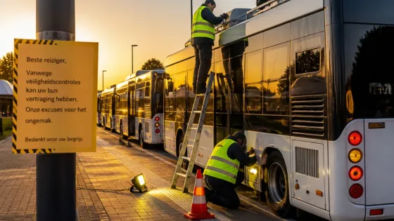 Voorburg: HTM-bussen rijden weer na controle op koelinstallatie; extra controles volgen