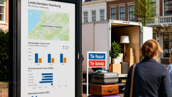 Voorburg ziet vertrekoverschot bij buitenlandse migratie: wat betekent dat lokaal?