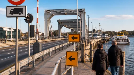 Vrachtverbod Merwedebrug drukt stempel op bereikbaarheid; provincie vreest logistieke gevolgen
