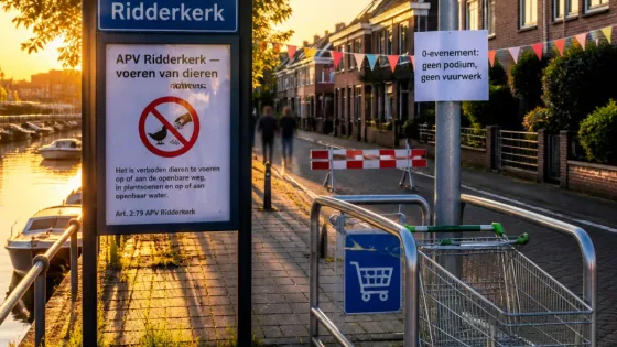 Wat de vernieuwde APV voor Ridderkerk verandert: regels over dieren, winkelwagentjes en buurtfeesten