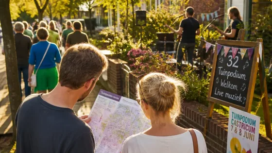 Zesde MuziekTuinen in Castricum: dertig optredens in bewoners­tuinen op 13 september