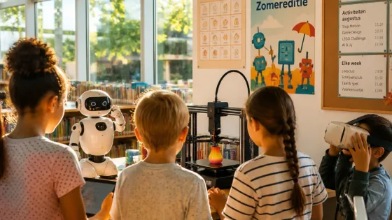 Zomeraanbod voor kinderen in Ede: van Leesbingo tot TechLab