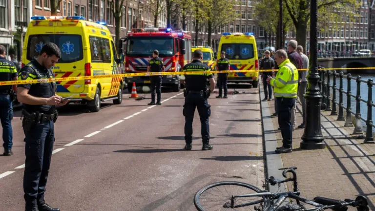 78-jarige wielrenner uit Amsterdam overlijdt na ernstig ongeval op De Daveren
