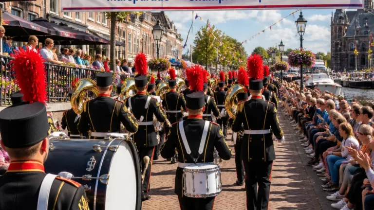 Advendo uit Sneek verlengt titel in Marsparade op Wereld Muziek Concours