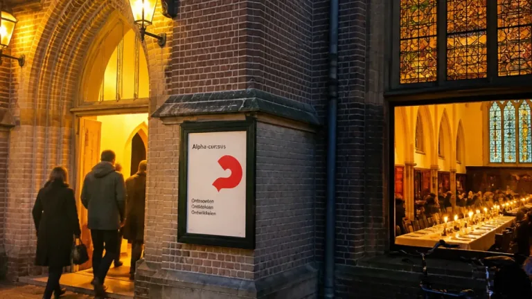Alpha-cursus start in Deventer: kennismaken met het christelijk geloof in Koningskerk