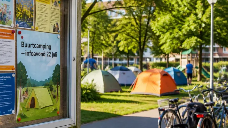 Amstelveen zoekt organisatoren voor mogelijke Buurtcamping in 2027