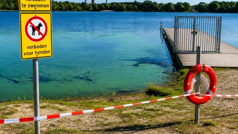 Blauwalg vastgesteld op vier Limburgse zwemlocaties: waarschuwing voor zwemmers en honden