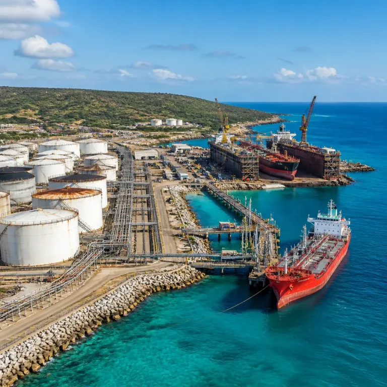 Curaçao positioneert haven als logistieke spil voor Surinaamse en Guyanese olie