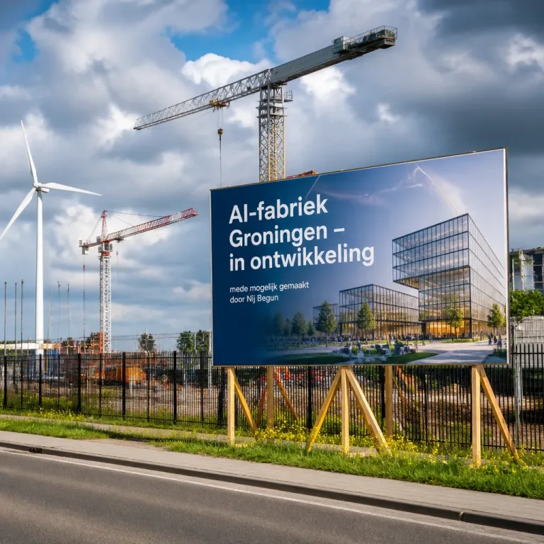 Ambitie rond AI-fabriek Groningen: tot 10.000 banen in tien jaar, maar cijfers geen doel op zich