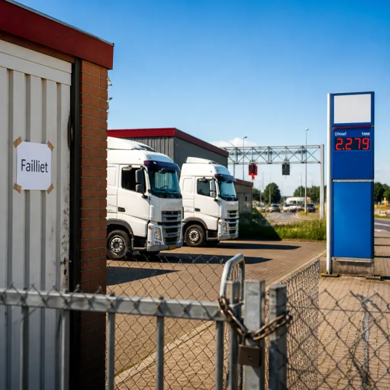 Transportsector onder druk: kostenstijging en duurdere diesel jagen faillissementen op