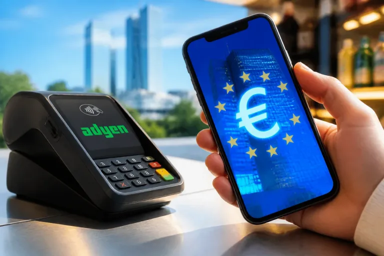 Adyen geselecteerd voor ECB-proef digitale euro; grote Nederlandse banken ontbreken