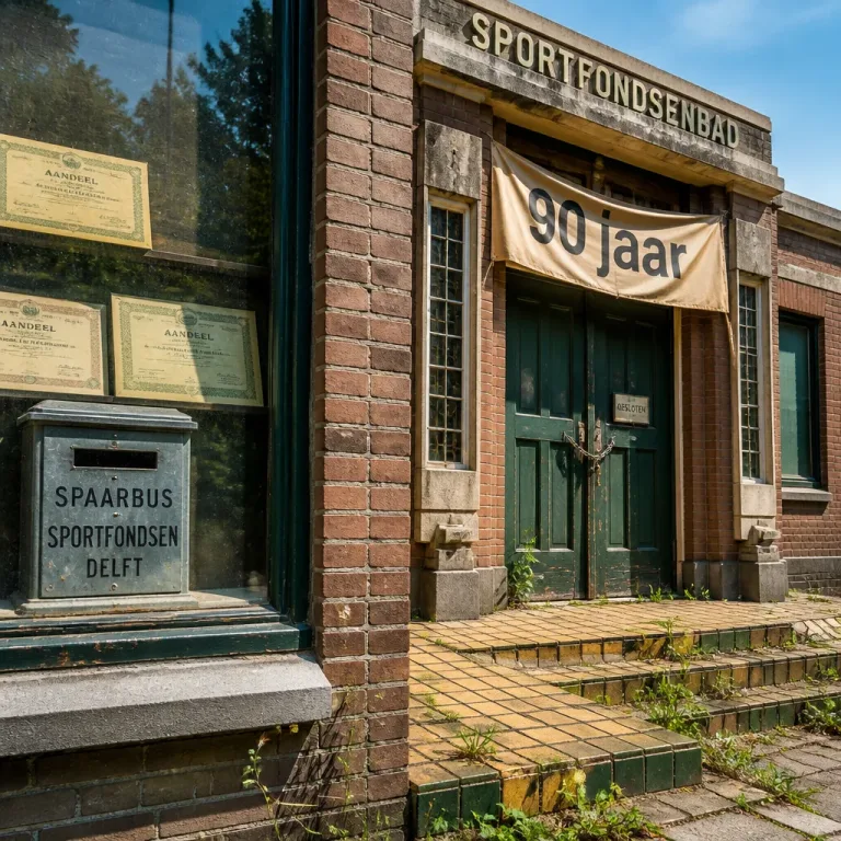 Delfts Sportfondsenbad redt 100 jaar niet: oud ‘crowdfunding’-model en de rek in publieke zwembaden