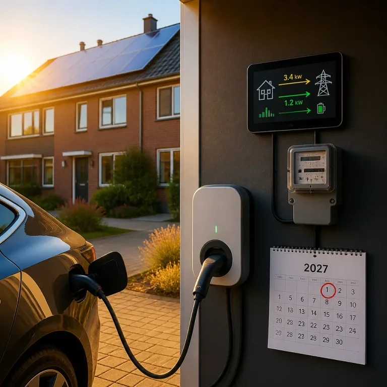 Einde salderen in 2027 zet deur open voor bidirectioneel laden