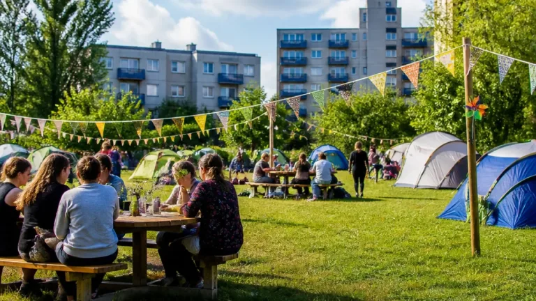 Buurtcamping keert terug naar meerdere wijken van Lelystad deze zomer