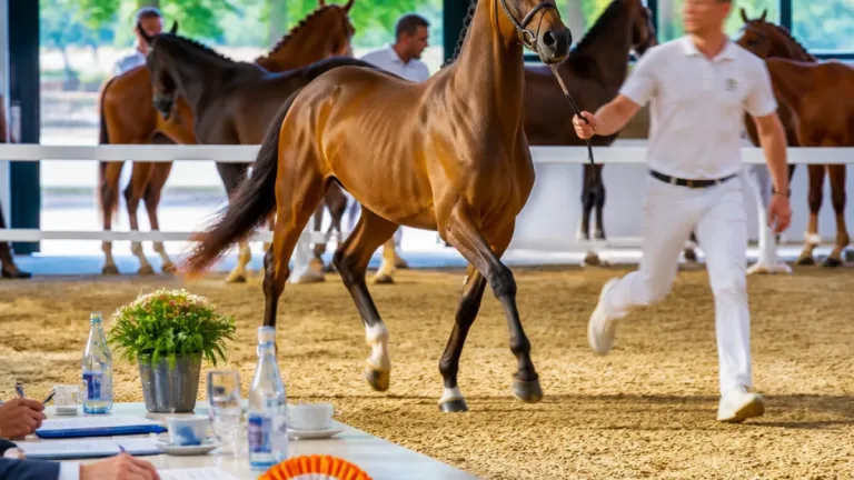 Centrale Keuring ZH: Tiger Lilly Nomia pakt titel bij driejarige dressuurmerries