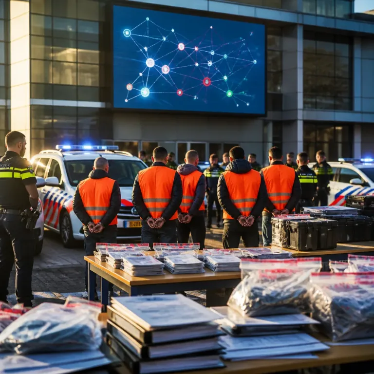 Meerdere Nederlanders aangehouden in omvangrijke beleggingsfraude; verdachte central figure van 46 genoemd