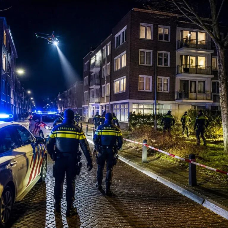Man aangehouden na grootschalige politieactie en achtervolging in centrum Barneveld