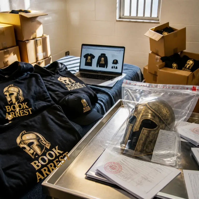 Gestolen gouden helm als merk: gedetineerde runt uitverkochte webshop vanuit Schipholcel