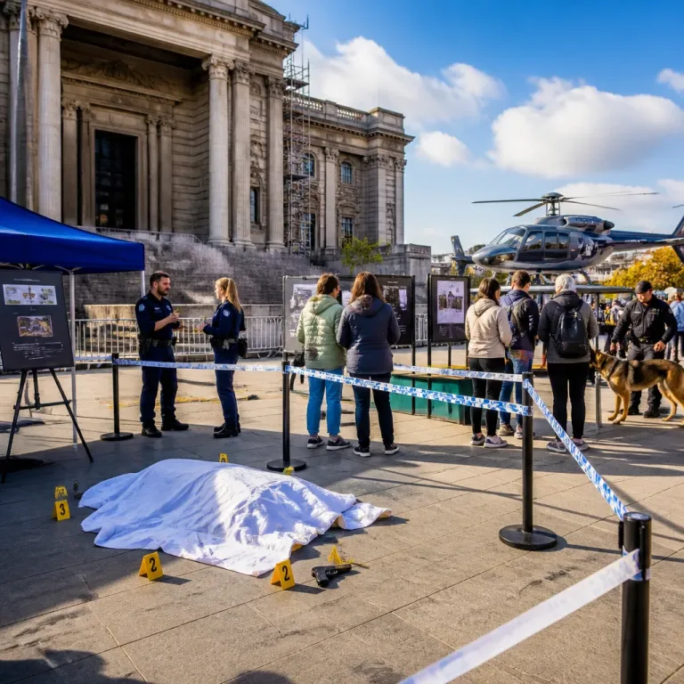 Brussel opent Politiedorp met nagebootst misdaadonderzoek; publiek speurt mee