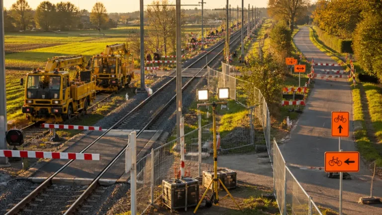 Deventer: spoor tussen Deventer en Wierden vijf dagen buiten gebruik, zeven overwegen dicht
